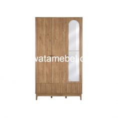 Wardrobe 3 Doors - ACTIV MONZA LP 300 / Wahana Teak 